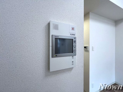 【セキュリティ】 | プレサンスジェネ新栄町駅前葵 | モニター付きインターホンです。