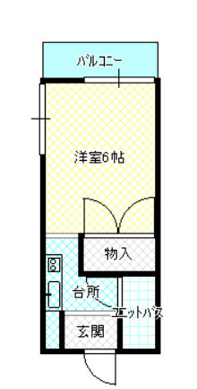 【間取り】 | リバーサイドハイツ