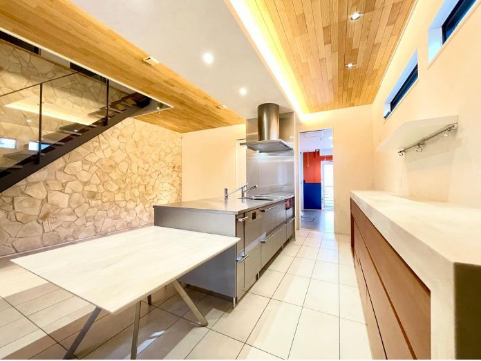 大阪市阿倍野区阪南町　中古戸建のキッチン