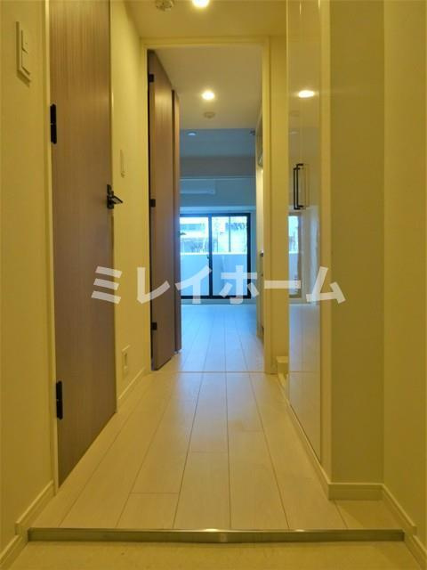 パークアクシス東蒲田の玄関