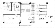アンドービルの間取り|1F