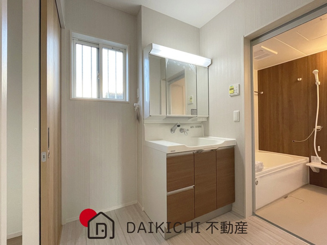 【洗面所】 | 北本市中丸5丁目　新築戸建　全1棟　1号棟