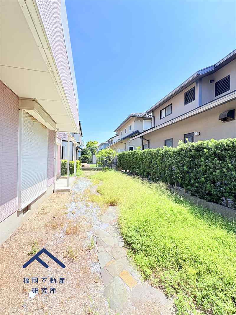 糟屋郡新宮町湊坂６丁目　戸建ての庭