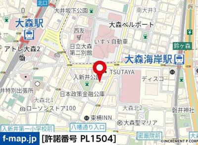 【地図】 | パークレジデンス大森