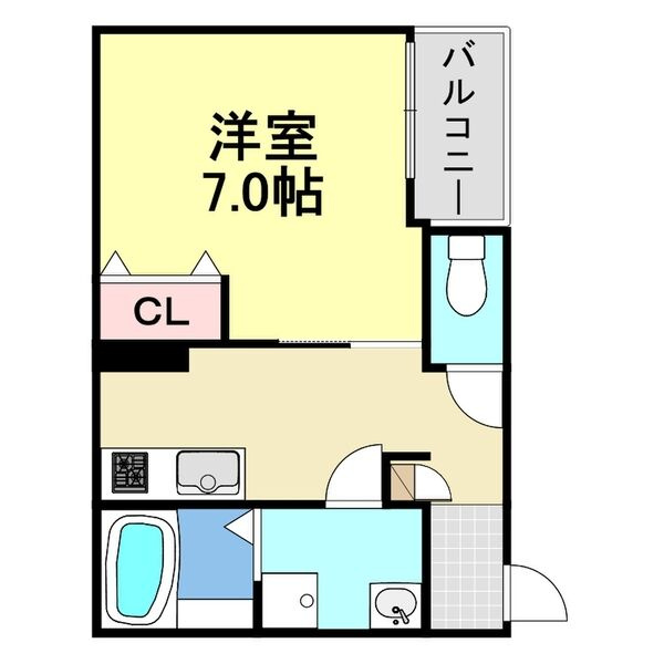 LECOCON半田Ⅵの間取り