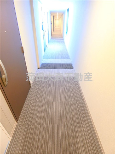 パークアクシス東蒲田 のその他共用部分|共用廊下