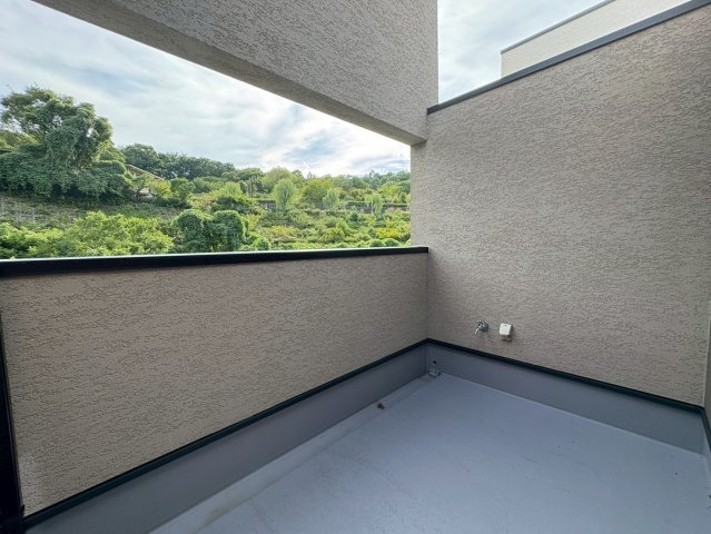 西宮市仁川町6丁目のバルコニー