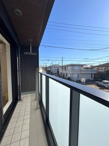 Ｇｒａｃｅ　ｃｏｕｒｔ東棟のバルコニー