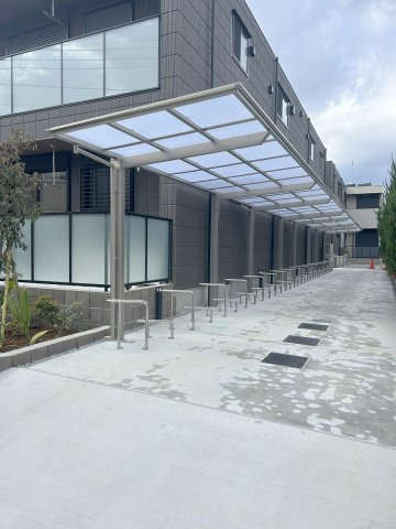 (仮称)南大泉３丁目メゾン【東棟】の外観パース