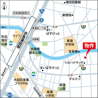 【地図】 | ＴＯＫＹＯ　ＨＡＮＥＤＡ　ｓｏｕｔｈ