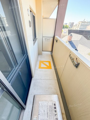 イーハトーブ櫛原のバルコニー|陽当たり良好なバルコニーです♪