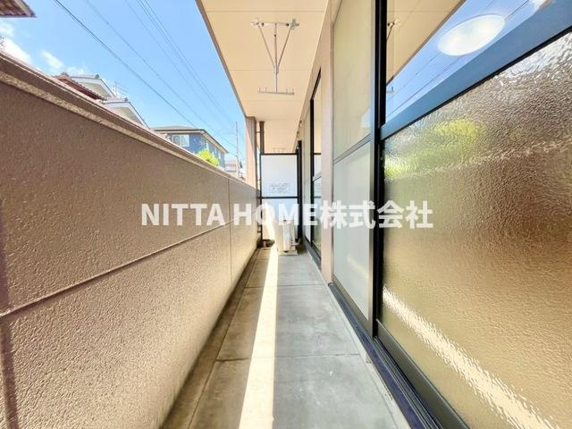 ベルメゾンのバルコニー|明るいバルコニーもありますよ♪