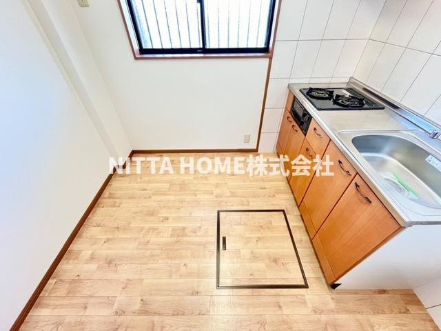 ベルメゾンのキッチン|システムキッチン完備しています◇