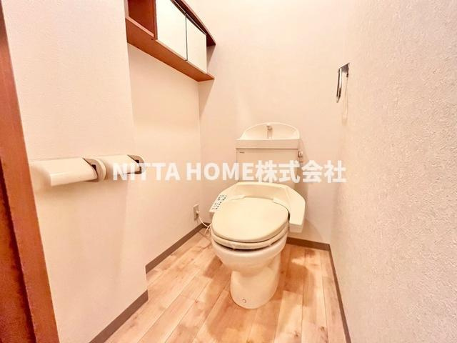 ベルメゾンのトイレ|ウォシュレット付きのトイレです☆彡