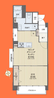 【間取り】 | 双葉クラウンハイツ