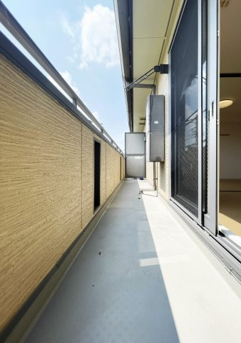 リヴェール北島のバルコニー