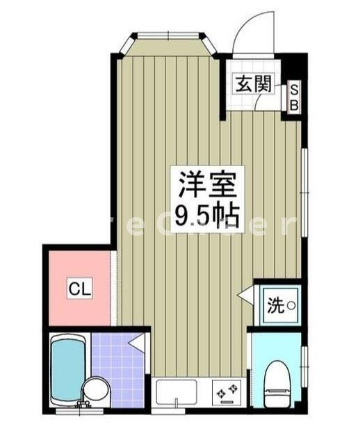 TOハイツの間取り