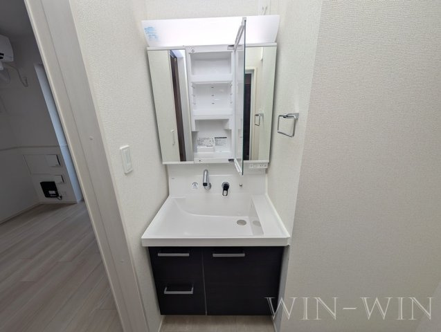 ヒカルサ豊橋牟呂水神の独立洗面台