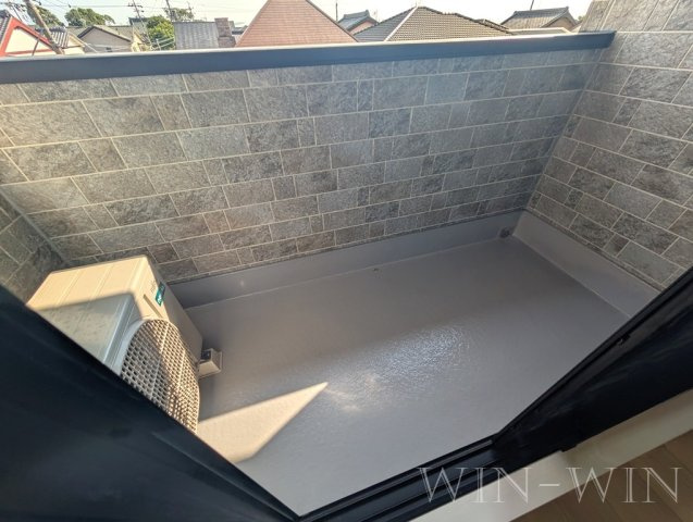 ヒカルサ豊橋牟呂水神のバルコニー