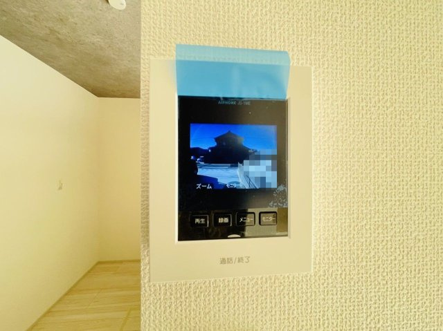 岡崎市美合町北屋敷　新築分譲住宅　全3棟　3号棟のセキュリティ|モニター付きインターホンで来客対応も安心です♪