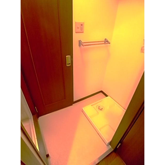 ロックフィル瀬下の洗面所|スペースが確保できる洗面所です