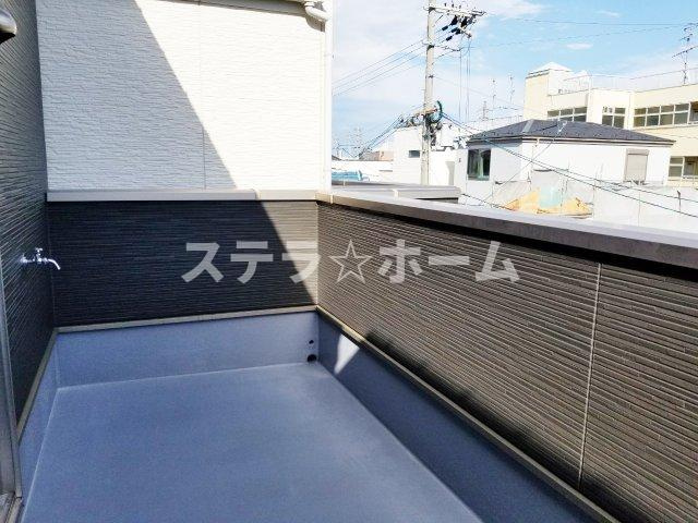 三津屋中2  中古戸建のバルコニー|陽当たり良好なバルコニーです