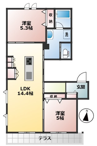 【間取り】 | Maison premiere