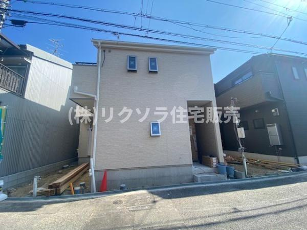 高柳7丁目　2号棟　新築一戸建ての外観|新しい生活にいかがでしょうか？外観はお住まいの顔になります。こだわりたいポイントですね。外壁塗装や屋根塗装のご相談も承っております。
■現地内覧・資金計画相談・住宅ローン相談もお問合せ受付中■