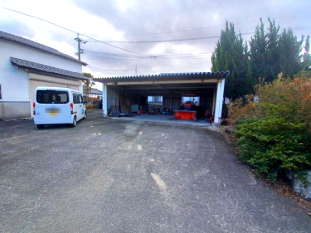 宇土市三拾町の売地の外観