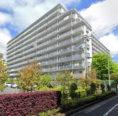 青梅市新町９丁目の賃貸マンションの外観パース