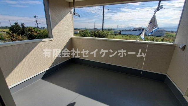 　深谷市武蔵野　第2のバルコニー