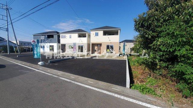 　深谷市武蔵野　第2の前面道路含む現地写真