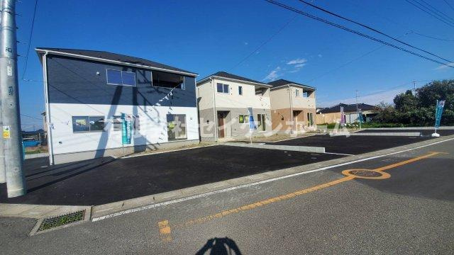 　深谷市武蔵野　第2の前面道路含む現地写真