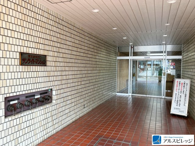 東武鶴瀬西口サンライトマンションのエントランス|エントランスの様子です