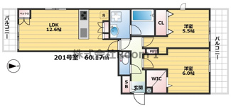 【間取り】 | 【ペット共生・ZEHマンション】＆　ＦＵＭＩＮＯＳＡＴＯ・旭化成ヘーベルメゾンHEBEL HAUS