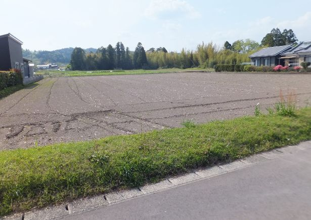 都城市横市町の売地の外観