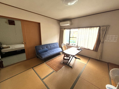 【和室】 | 【インスペクション実施済】中古一戸建　玉島柏台2丁目　8DK | 1階の和室・洋室の続き間です。