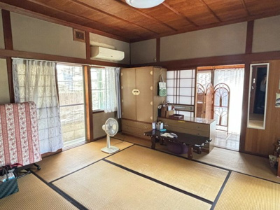 【和室】 | 【インスペクション実施済】中古一戸建　玉島柏台2丁目　8DK | 1階南東側の和室になります。