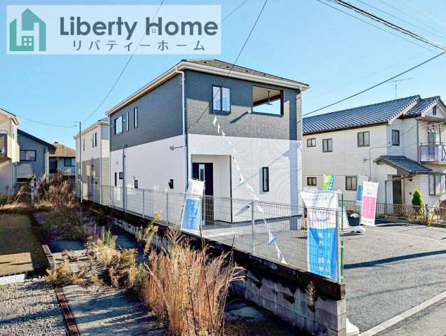 土浦市霞ケ岡町第3　新築戸建　1号棟の外観