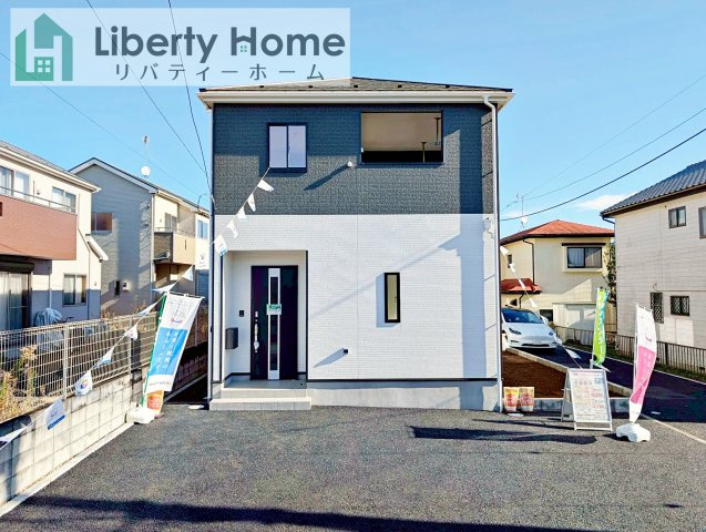 土浦市霞ケ岡町第3　新築戸建　1号棟の外観