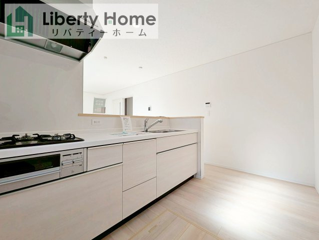 土浦市霞ケ岡町第3　新築戸建　1号棟のキッチン