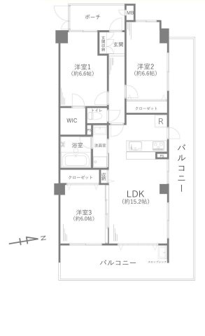 【角住戸につき開放感あり×大切なペットと暮らせます】リステージ本郷台プリズムガーデンの画像