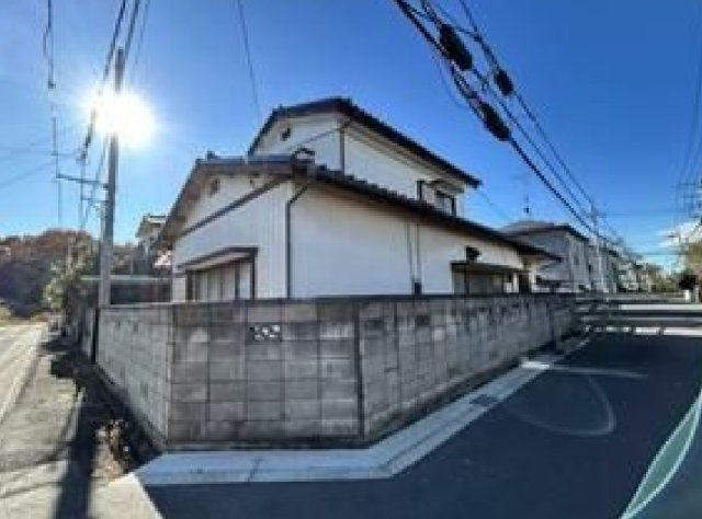 中古戸建　小山市外城の前面道路含む現地写真