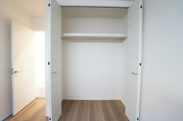 リーブルガーデン美浜町奥田儀路の平屋　1号棟の収納|洋室のクローゼット。