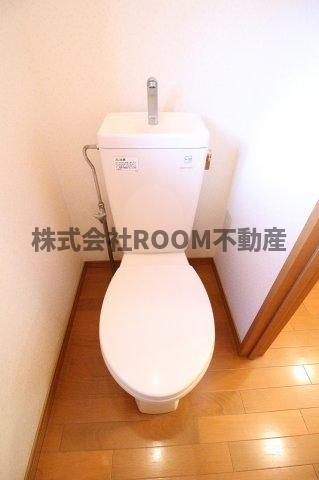 グリーンコーポ植木１号館のトイレ|ゆったりとした空間のトイレです