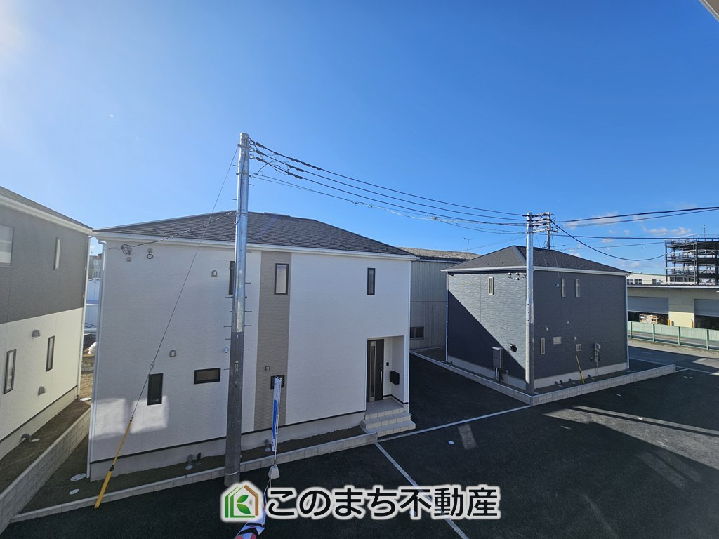 CRADLEGARDEN宇都宮市川田町第6　3号棟の展望|バルコニーからの眺めです！