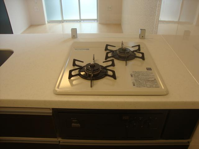 ルミナスのキッチン|二口ガスコンロ