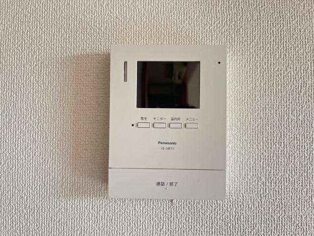 アプリコットの内装|カメラ付インターホン
