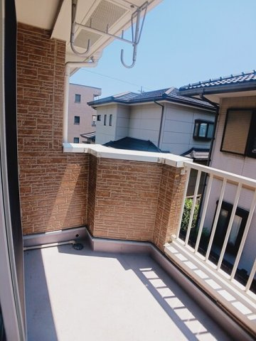 オークハウスのバルコニー