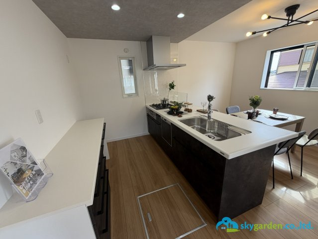 秦野市第1北矢名　新築戸建　全5棟4号棟のキッチン